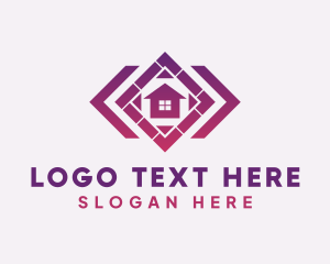 Floorboard - House Tile Flooring logo design