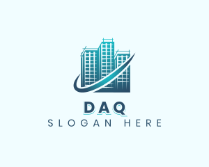 Structure - Architect Building Construction logo design