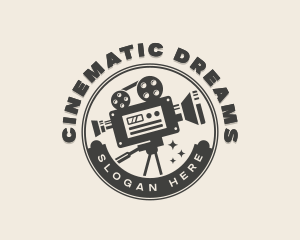 Film Videography Camera logo design