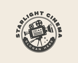 Film Videography Camera logo design