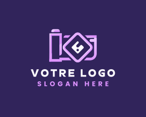 Social Influencer - Photography Camera Gadget logo design