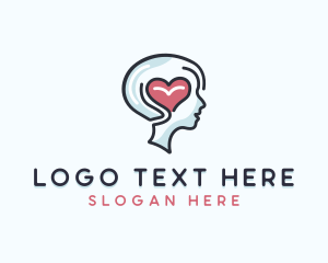 Psychologist - Mental Health Psychiatry Counseling logo design