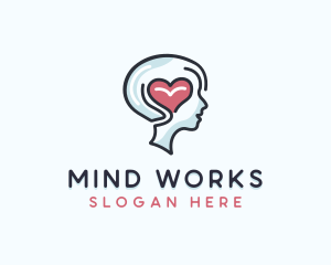 Mental Health Psychiatry Counseling logo design