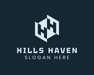 Organization Firm Letter HH logo design