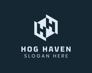 Organization Firm Letter HH logo design
