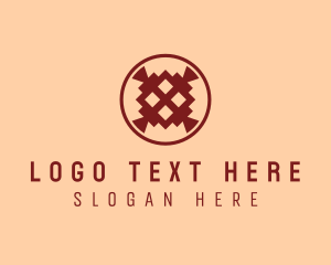 Boho Tribal Pattern logo design