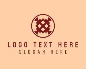 Window - Boho Tribal Pattern logo design