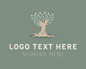 Leaves - Tree Nature Park logo design