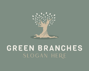 Branches - Tree Nature Park logo design