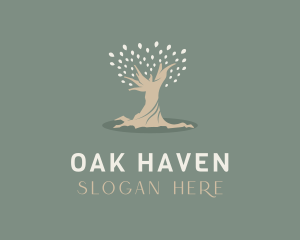 Oak Tree Nature Park logo design