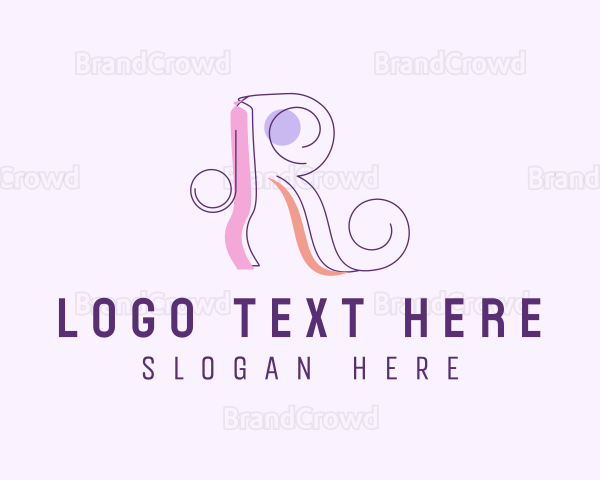 Fashion Letter R Logo