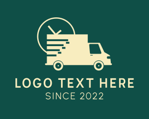 Delivery - Express Delivery Truck logo design