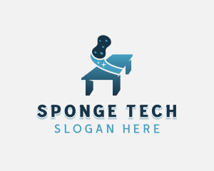 Sponge - Cleaner Sponge Disinfection logo design