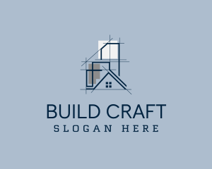 Architect Home Build logo design