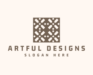 Tile Flooring Pattern logo design