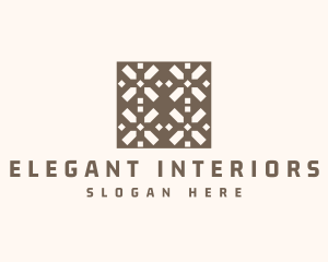 Tile Flooring Pattern logo design