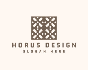 Tile Flooring Pattern logo design