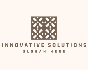 Tile Flooring Pattern logo design