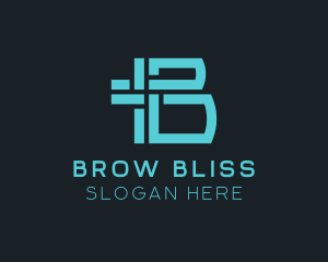 Stripe Line Business logo design