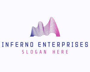 Wave Tech Enterprise logo design