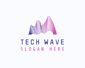 Wave Tech Enterprise logo design