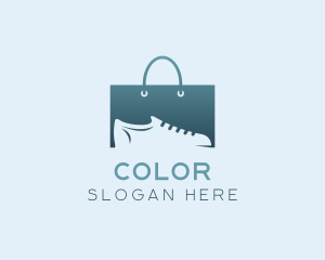 Sneakers - Shoes Retail Sale logo design