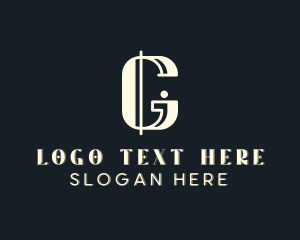 Upscale - Stylish Boutique Hotel Letter G logo design