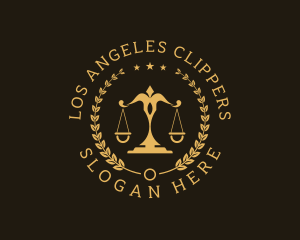 Judicial - Attorney Justice Law logo design
