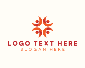 Support - People Community Organization logo design