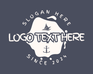 Marine - Marine Sailboat Anchor logo design