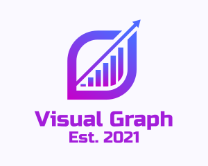 Diagram - Purple Bar Diagram logo design