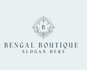 Flower Boutique Gardening logo design