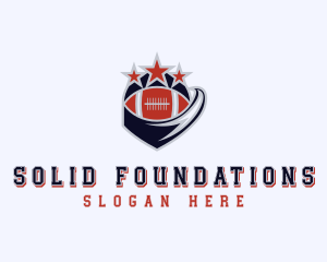 Goal Post - American Football Sports logo design