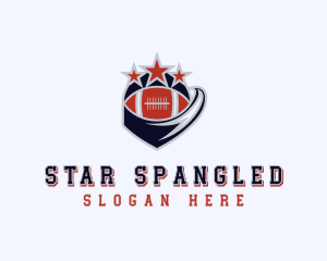 American Football Sports logo design