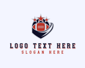 League - American Football Sports logo design
