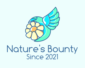 Flower Bird Nature  logo design