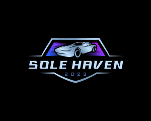 Car Sedan Automotive logo design