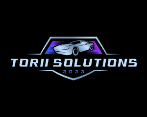 Car Sedan Automotive logo design