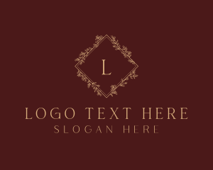 Elegant - Luxury Floral Beauty logo design