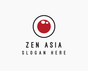 Asia - Japanese Sushi Roll logo design