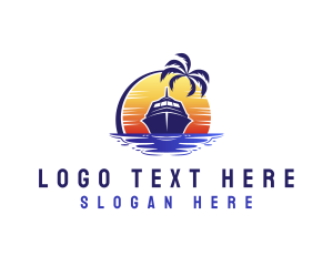 Tourism - Sailing Cruise Travel logo design