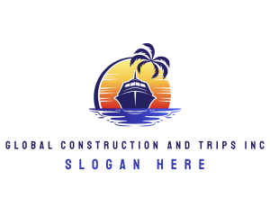 Sailing Cruise Travel Logo