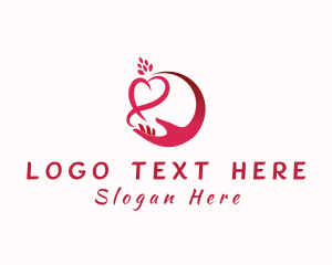 Help - Romantic Heart Love logo design