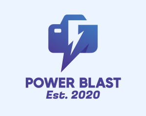 Blue Electric Power logo design