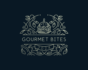 Dining - Burger Gourmet Dining logo design