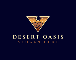 Desert Adventure Travel logo design