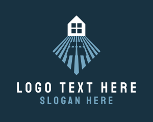 Renovation - Residential House Property logo design