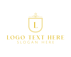 Team - High End Star Shield logo design