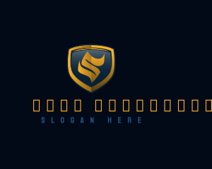 Antivirus - Tech Shield Crest logo design