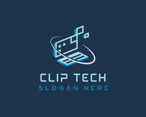 Computer Tech Programming logo design